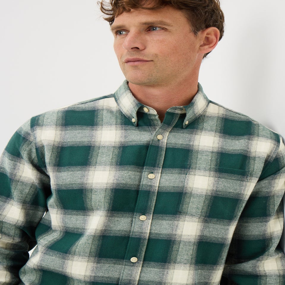 Green Check Flannel