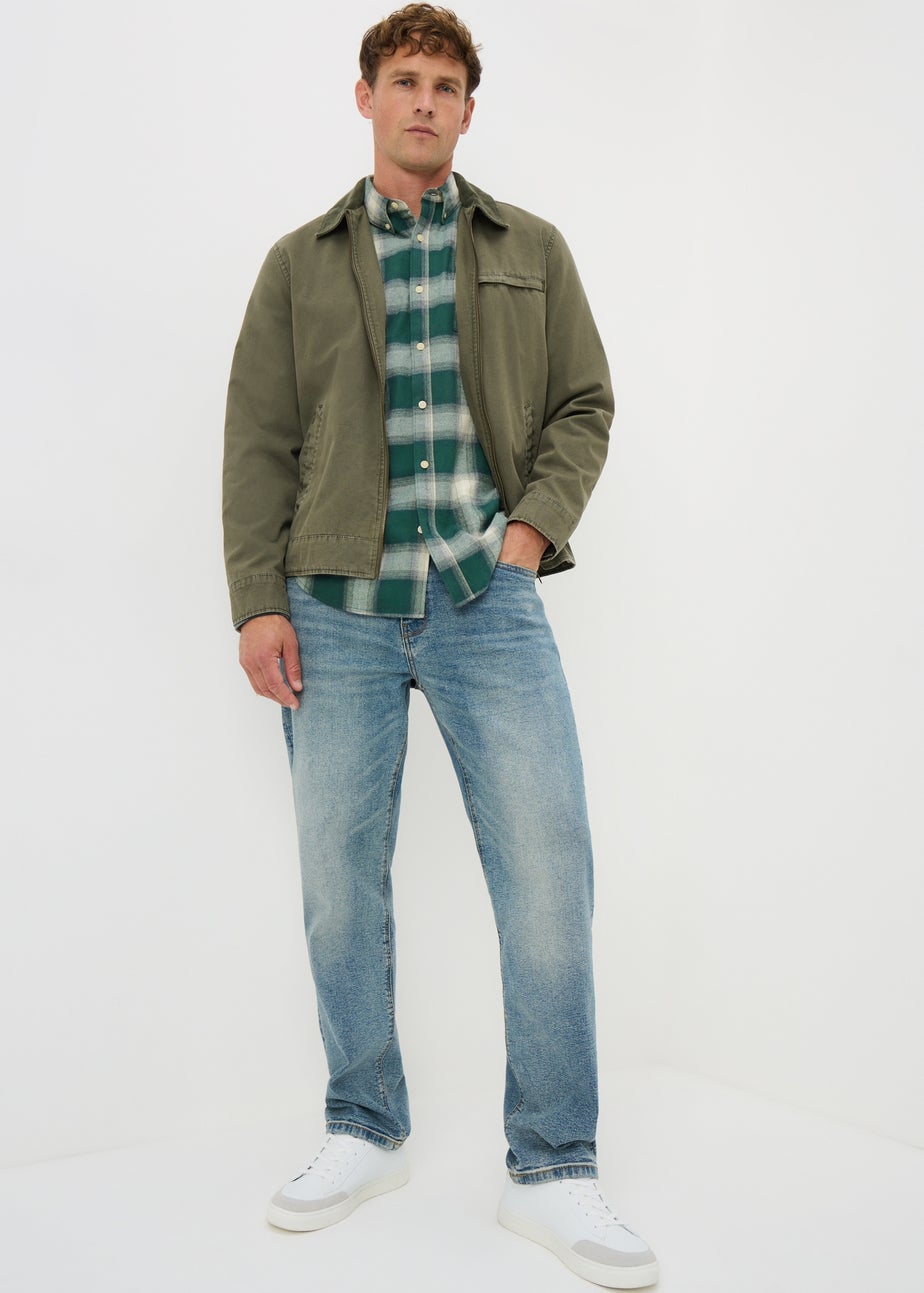 Green Check Flannel