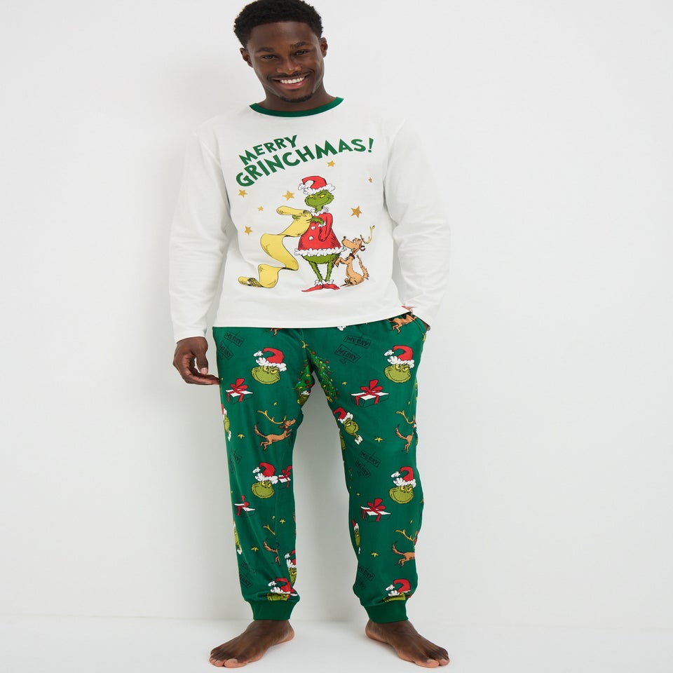 Grinch Green Family Pyjama Set
