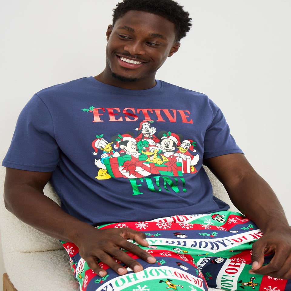 Disney Mickey Mouse Matching Family Pyjama Set