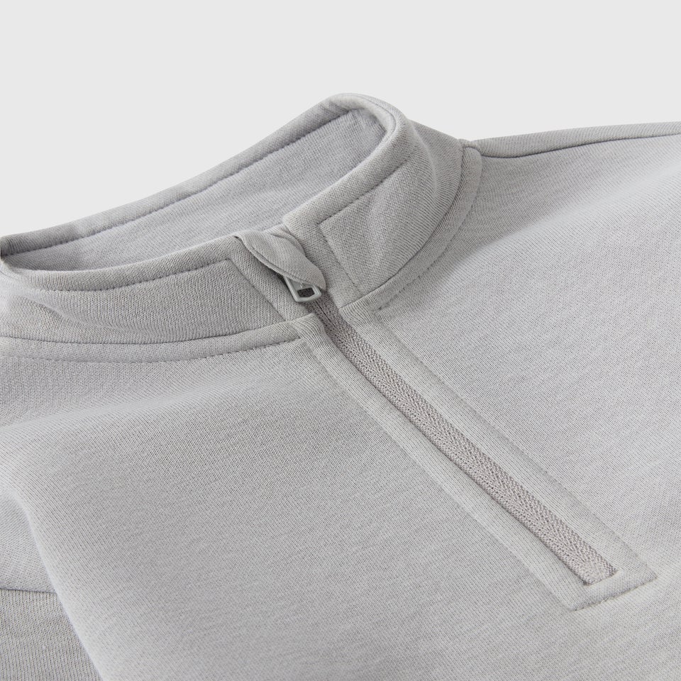 Boys Grey Funnel Neck Top and Jogger Set (1-7 Years)