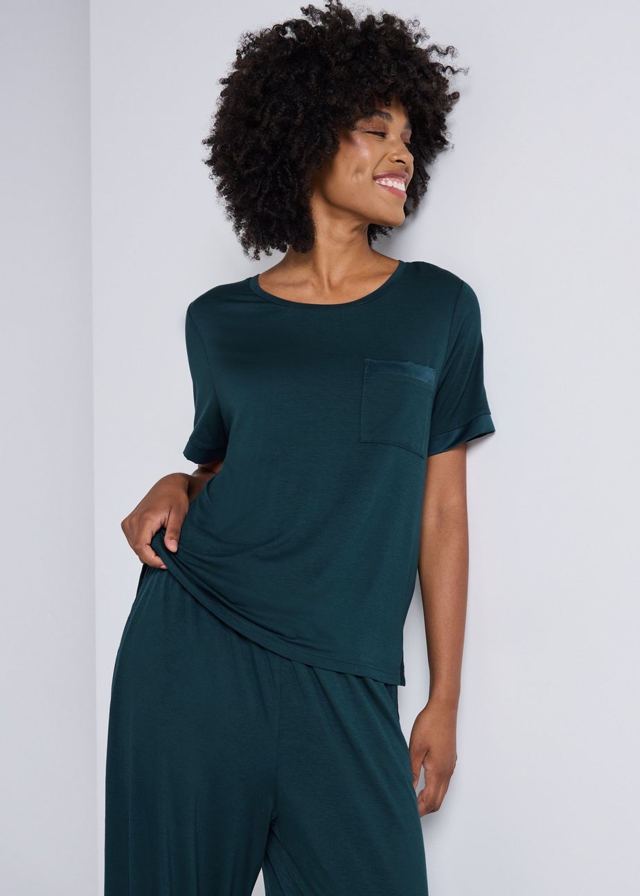 Teal Slouch Pyjama Top