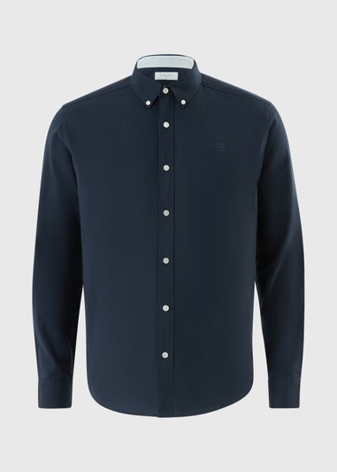Navy Long Sleeve Oxford Shirt