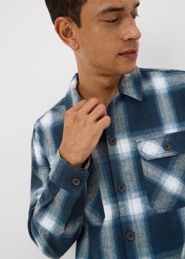 Blue Check Overshirt
