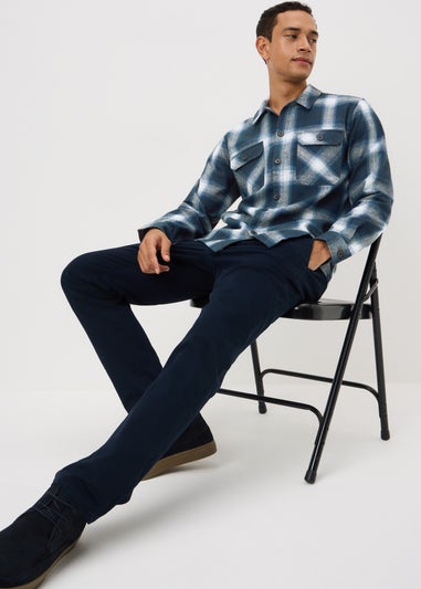 Blue Check Overshirt