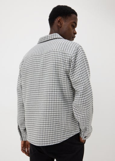 Grey Gingham Smart Shacket