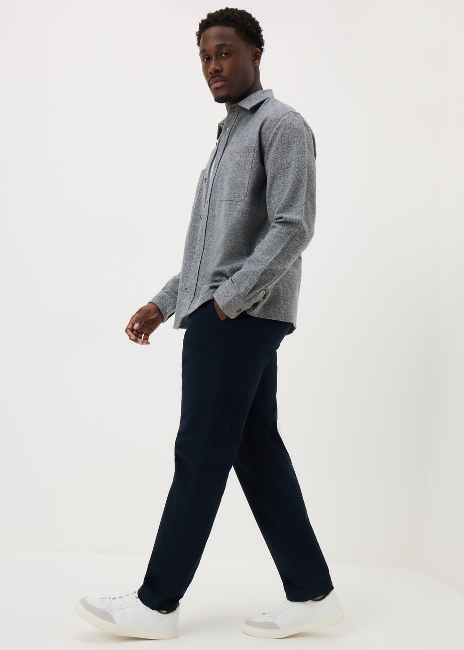 Blue Smart Grindle Shacket