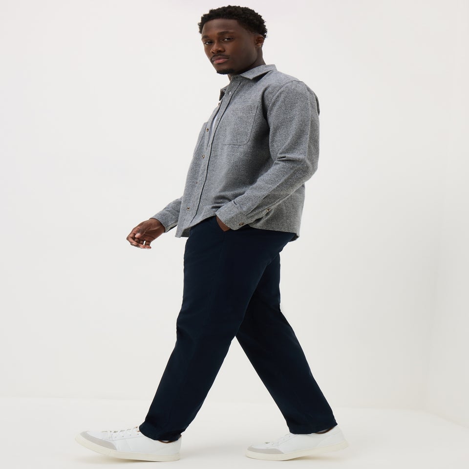 Blue Smart Grindle Shacket