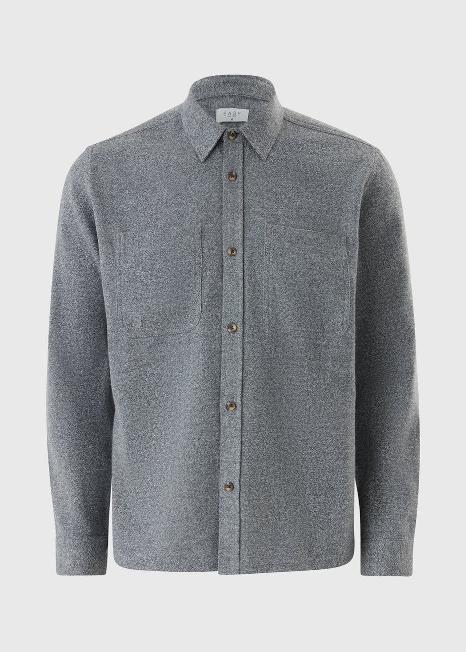 Blue Smart Grindle Shacket