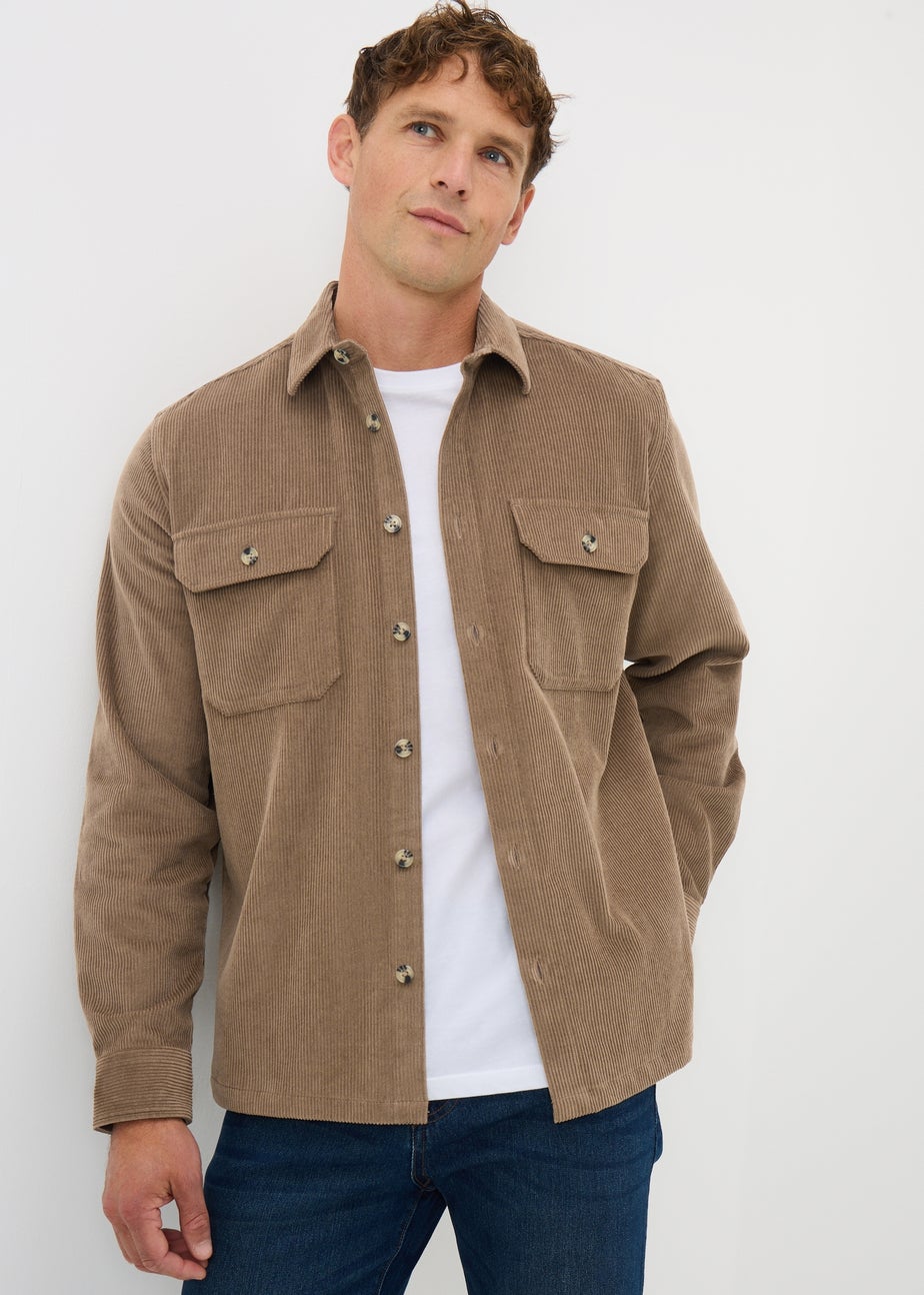 Stone Cord Overshirt
