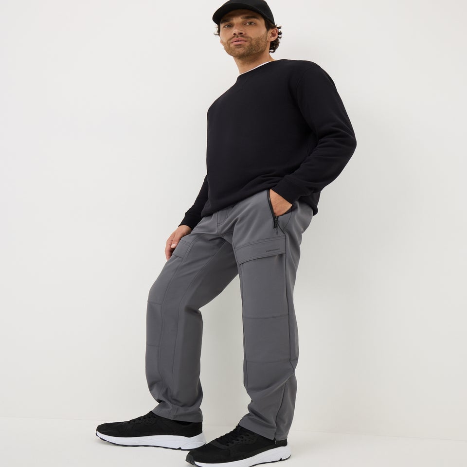Grey Belted Trek Trousers