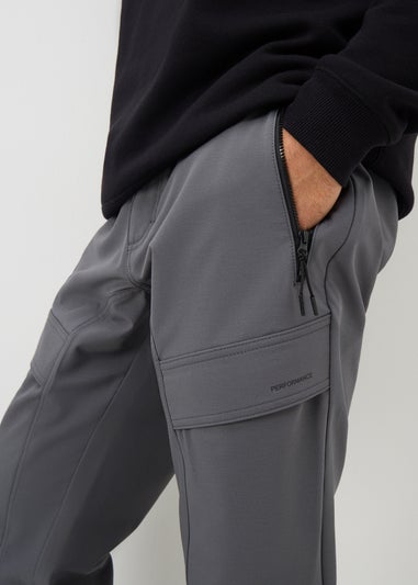 Grey Belted Trek Trousers