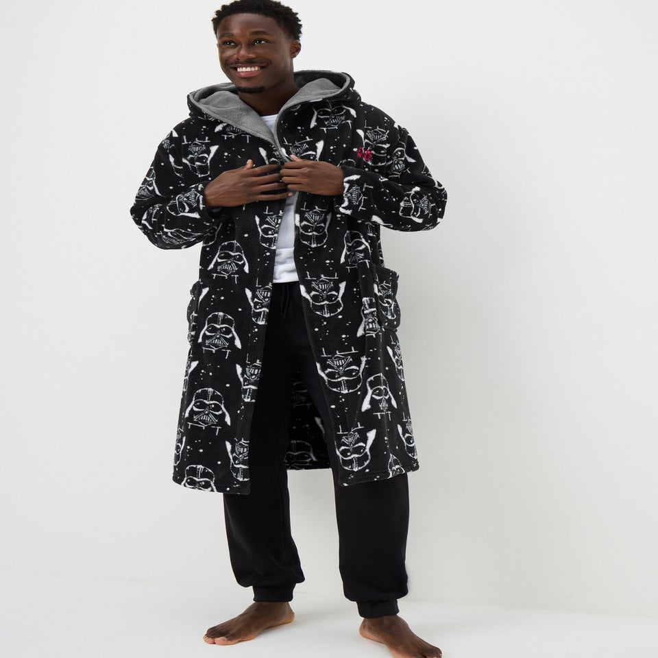 Star Wars Black Darth Vader Dressing Gown