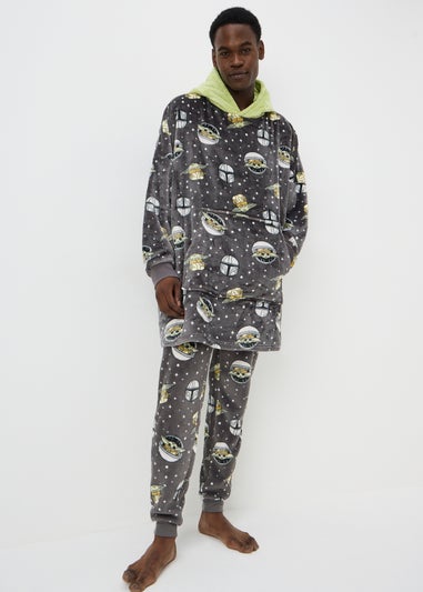 Grey Mandalorian Snoodie