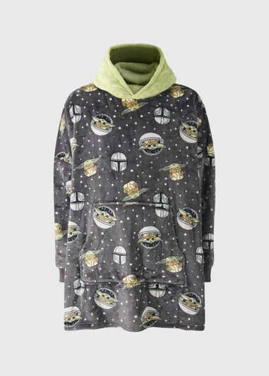 Grey Mandalorian Snoodie