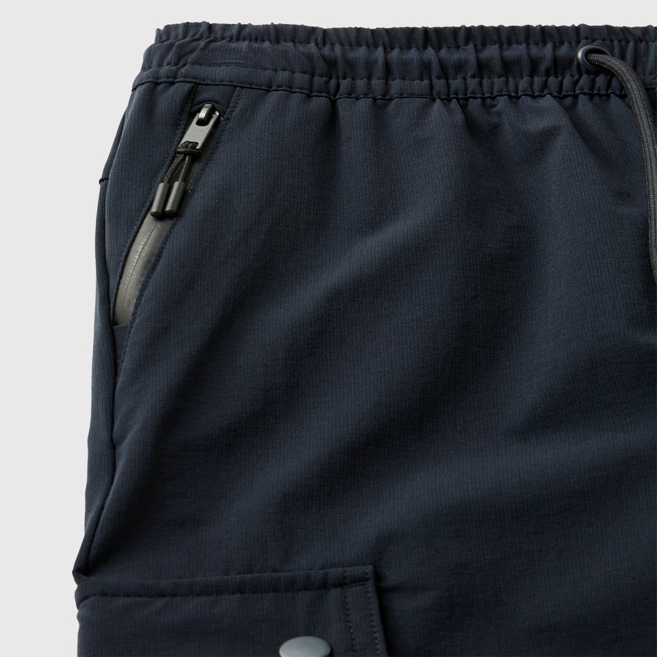 Boys Navy Woven Smart Cargos (7-15yrs)