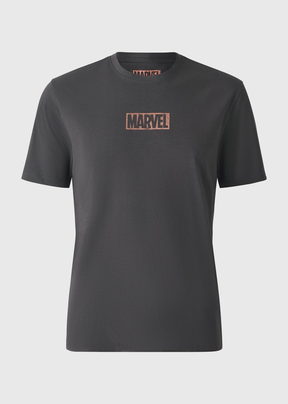 Marvel Charcoal Washed T-Shirt