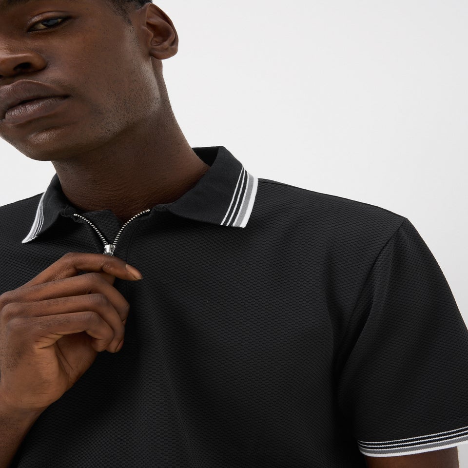 Black Tipped Polo