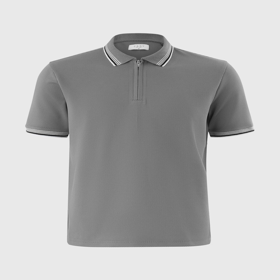 Khaki Tipped Polo