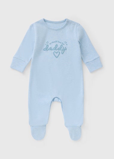 Baby Blue Mummy's Boy Sleepsuit (Newborn-18mths)