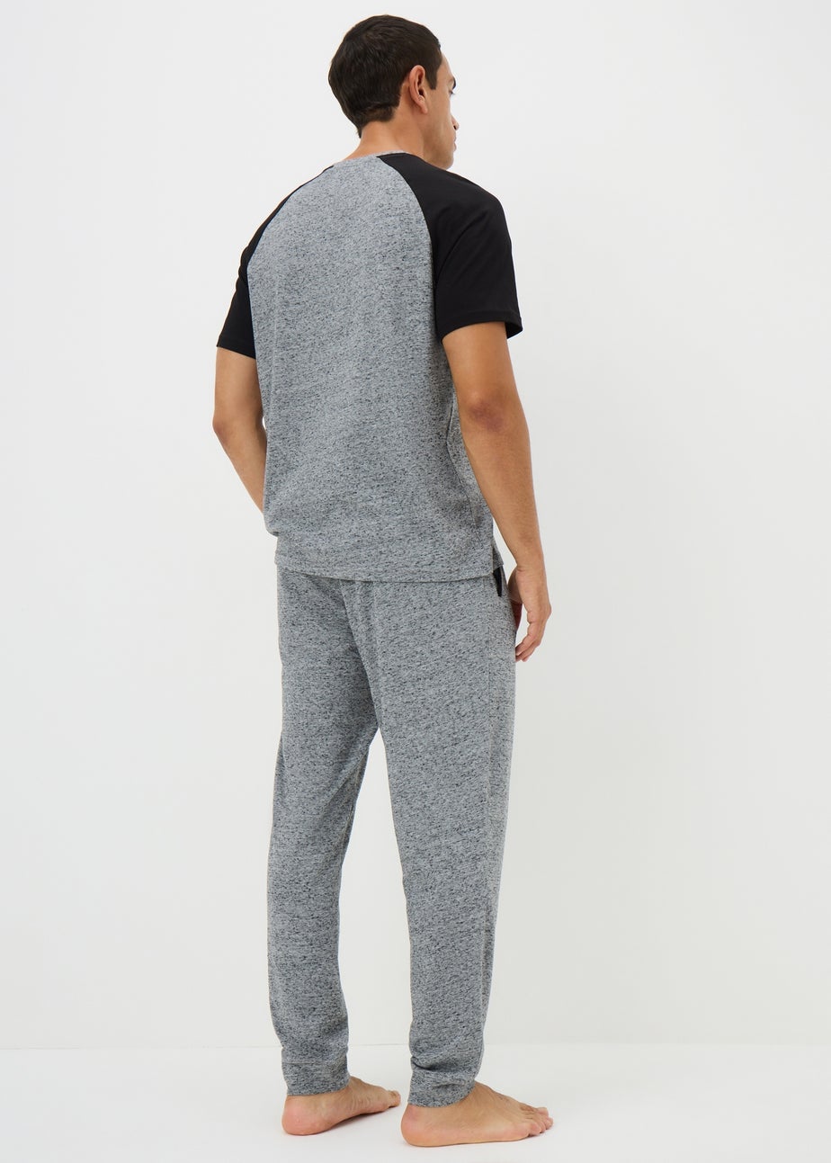 Grey Raglan Pyjama Set