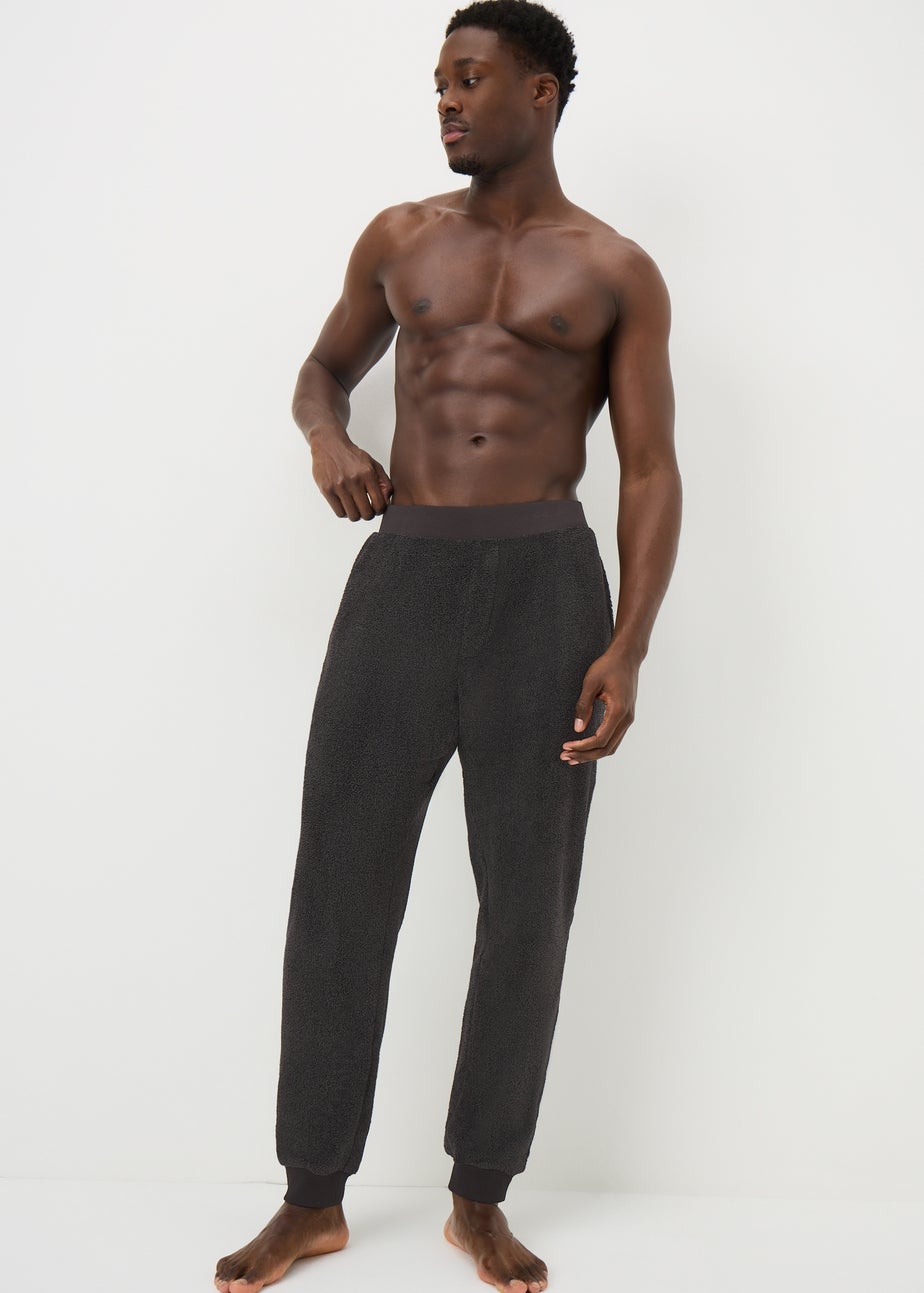 Charcoal Fleece Pyjama Bottoms