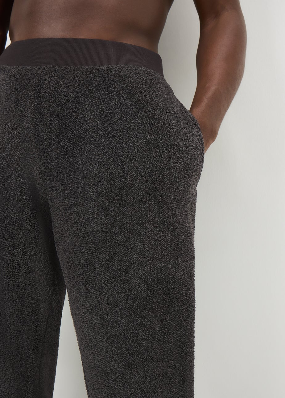 Charcoal Fleece Pyjama Bottoms