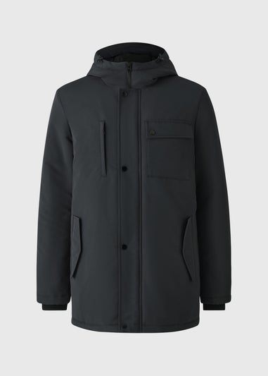 Navy Double Layer Parka