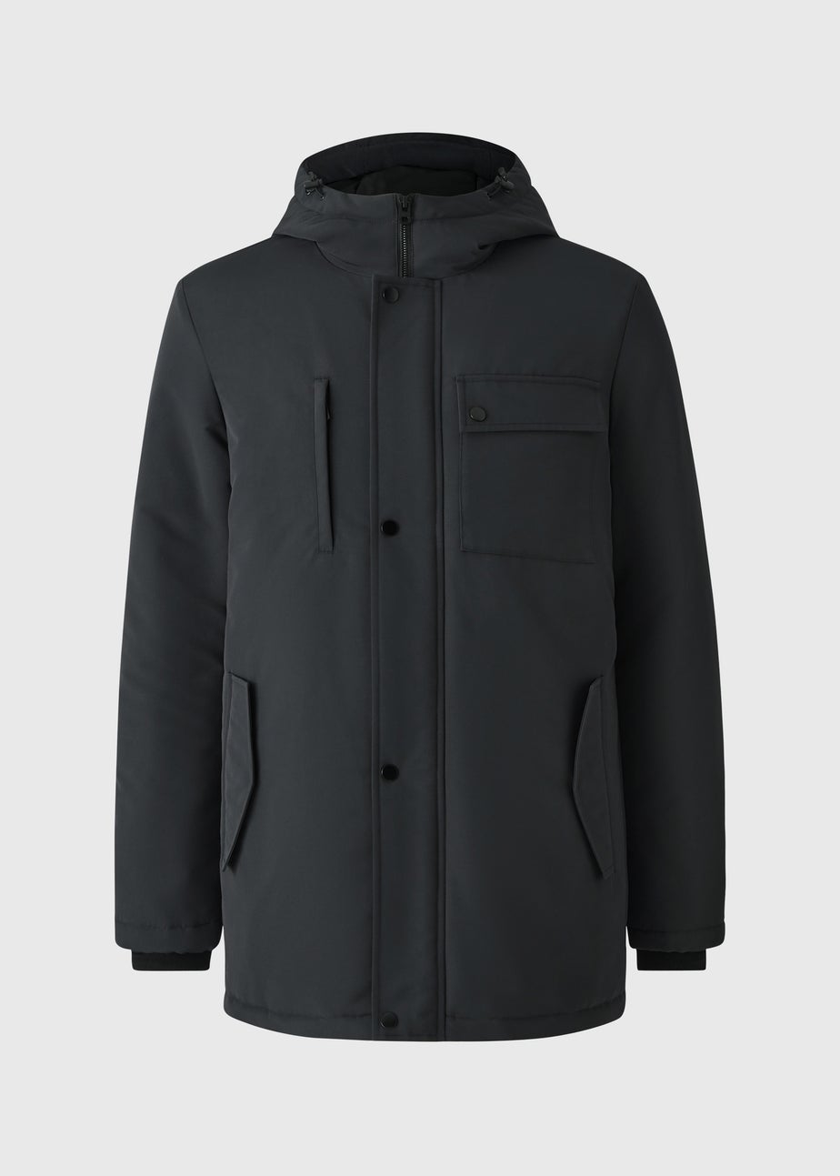 Navy Double Layer Parka