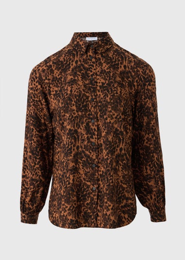 Brown Leopard Shirt