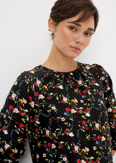 Multicolour Ditsy Floral Blouse