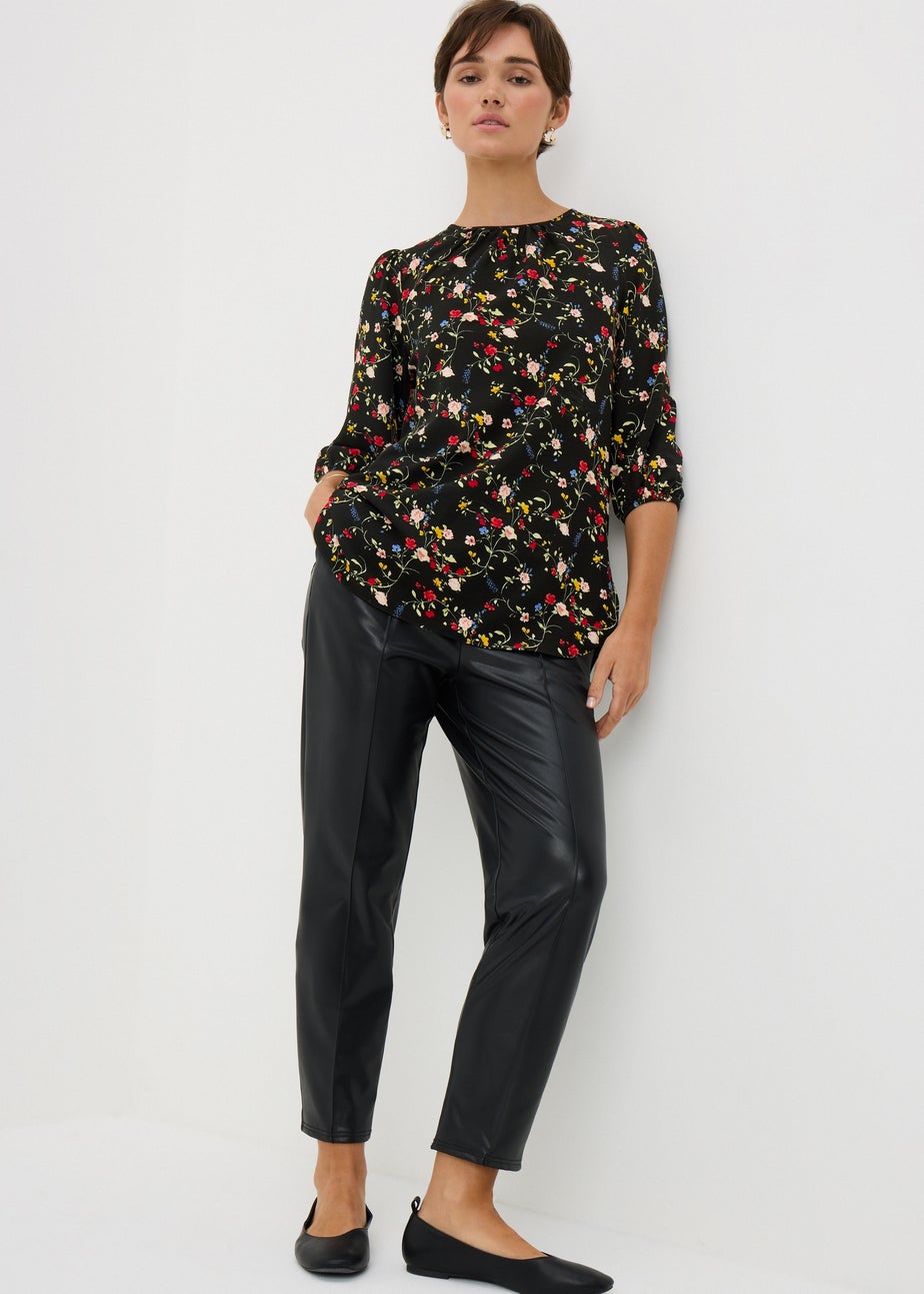 Multicolour Ditsy Floral Blouse
