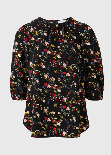 Multicolour Ditsy Floral Blouse