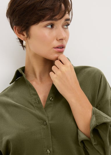 Green Cord Shirt