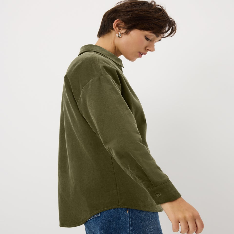 Green Cord Shirt