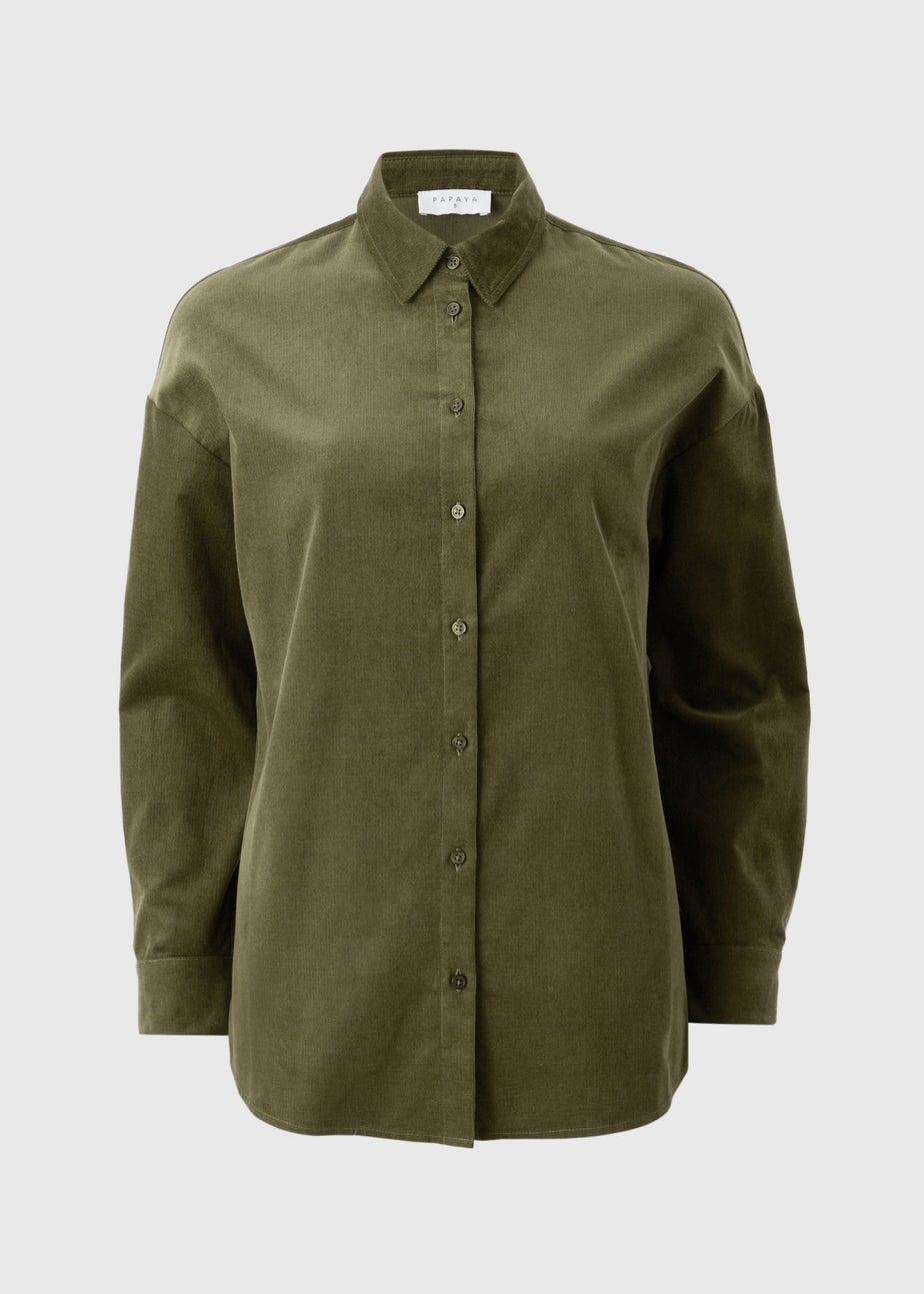 Green Cord Shirt