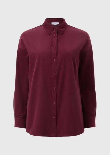 Burgundy Cord Shirt