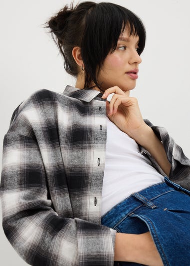 Monochrome Check Shirt