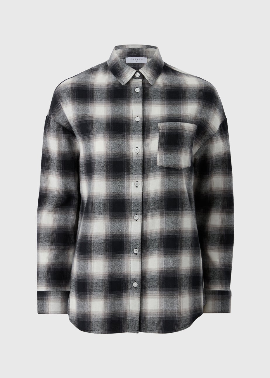 Monochrome Check Shirt