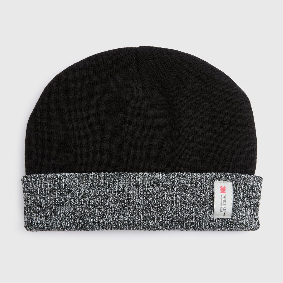 Grey & Black Thinsulate Hat