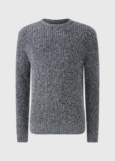 Lincoln Grey Crew Neck Jumper