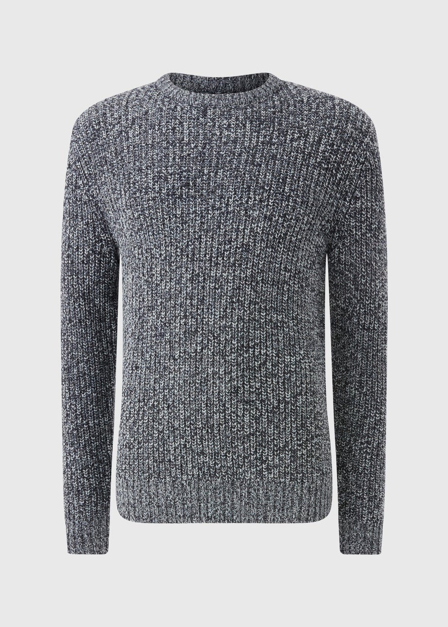 Lincoln Grey Crew Neck Jumper