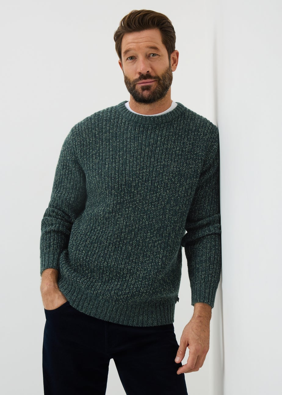 Lincoln Green Twist Knit Jumper