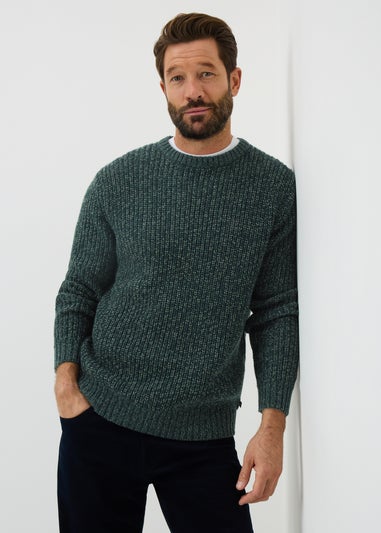 Lincoln Green Twist Knit Jumper