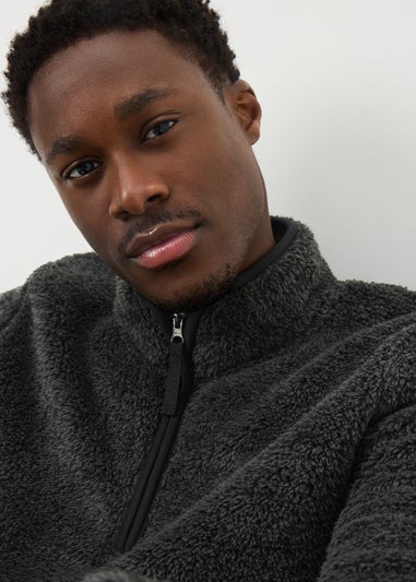 Charcoal 1/4 Zip Fleece