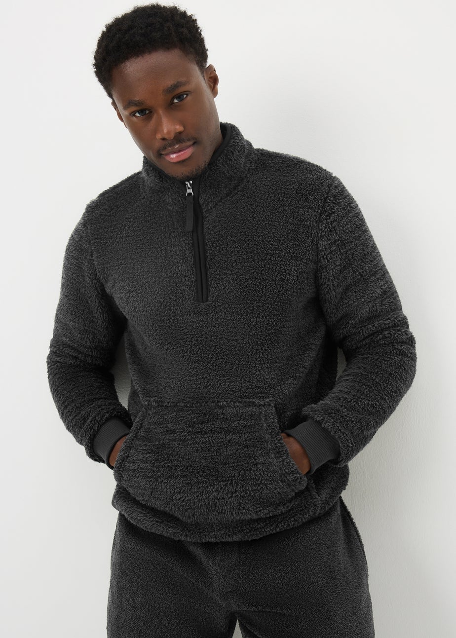 Charcoal 1/4 Zip Fleece