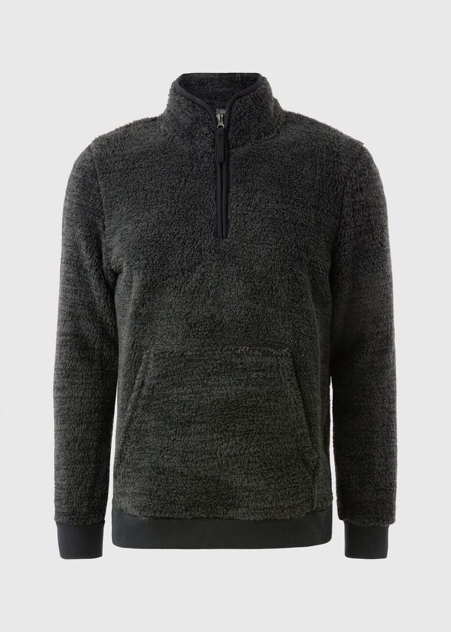 Charcoal 1/4 Zip Fleece