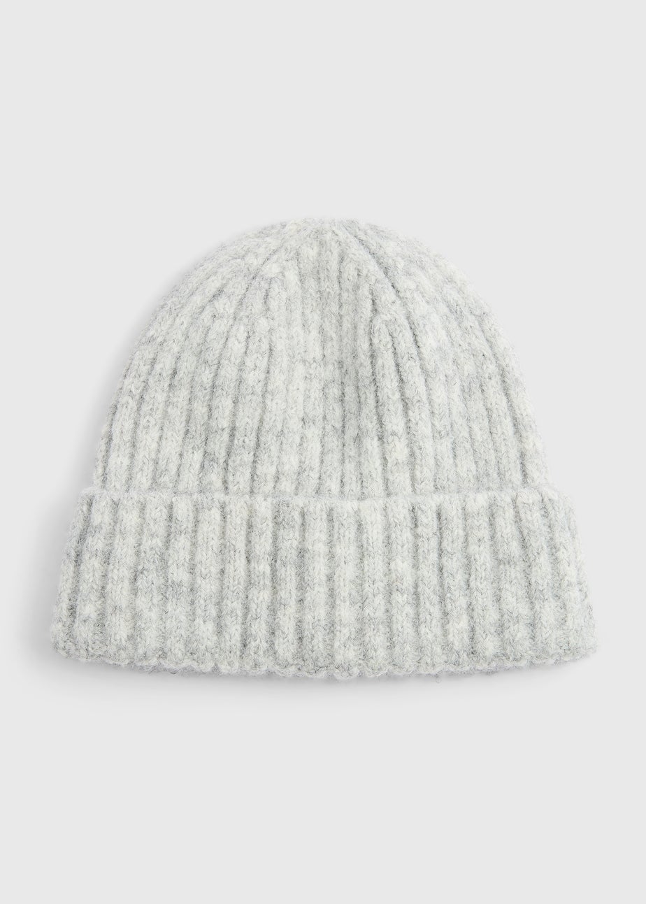 Marl Grey Beanie Hat
