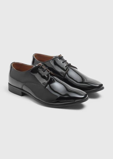 Black High Shine Formal Shoes