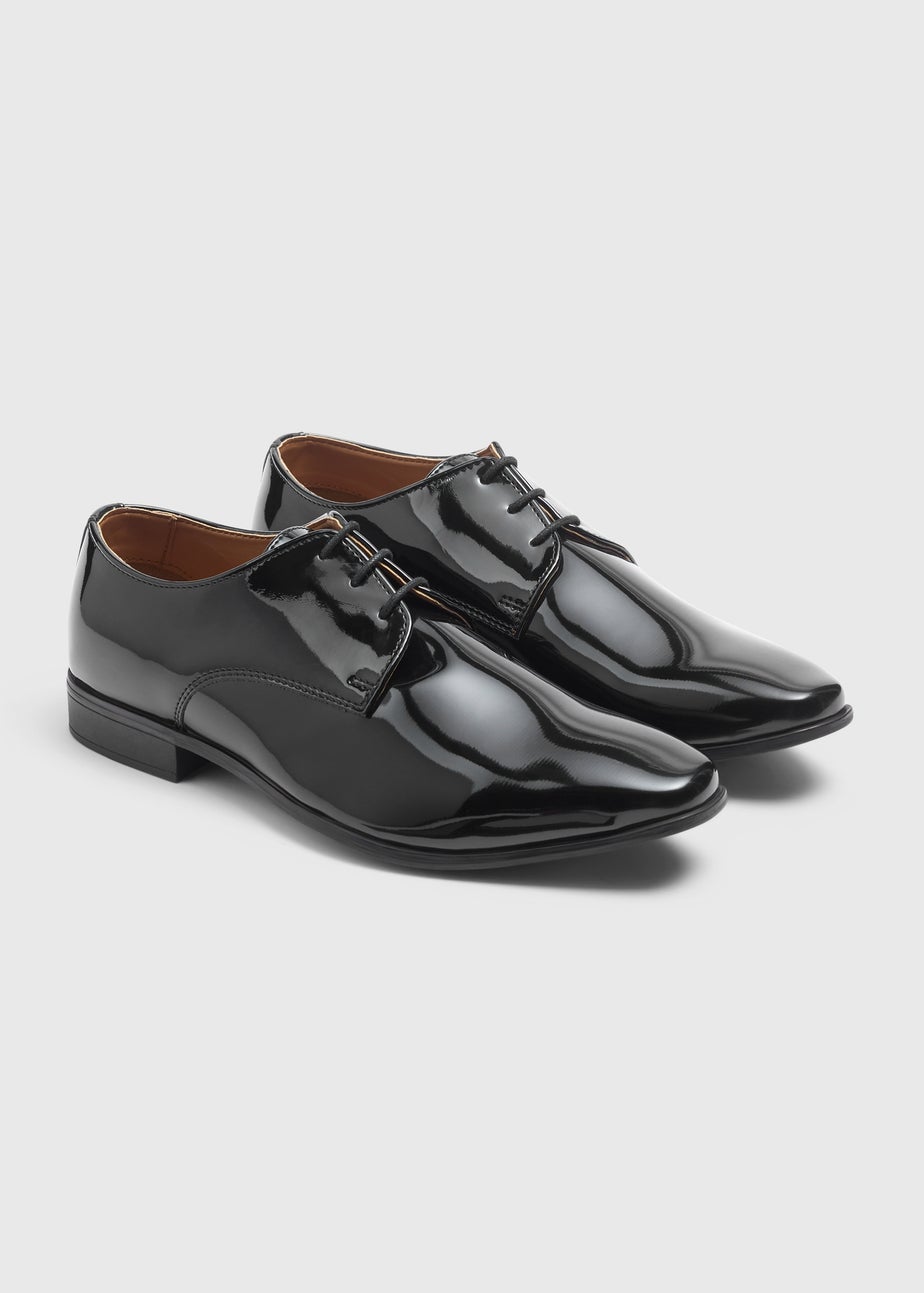 Black High Shine Formal Shoes